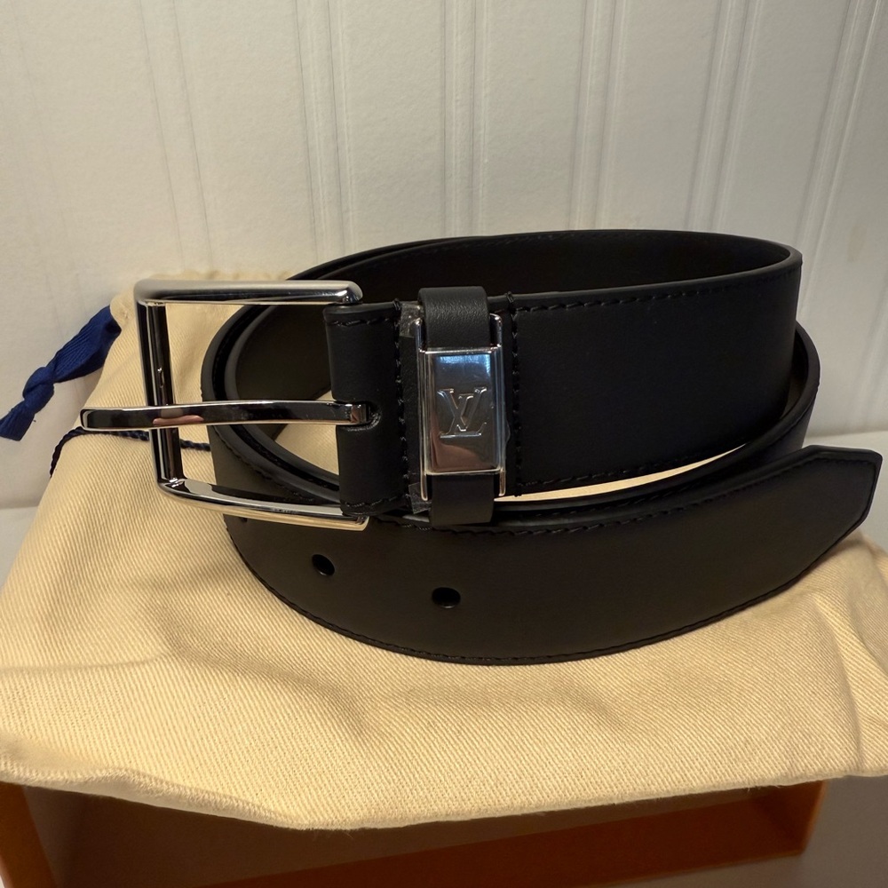 Men's Black Louis Vuitton Belt